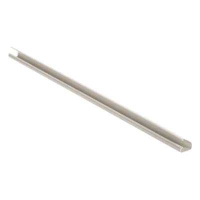 Canaleta de PVC / 26 x 15 mm / 1.83 m (6 ft) / Adhesiva Sin Herramientas / UL94V-0 / Blanco Mate