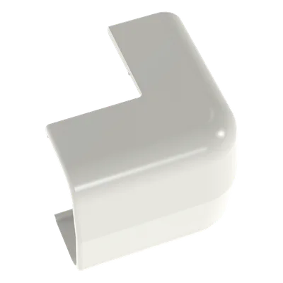 Esquinero Exterior / ABS / UL94V-0 FT4 / 90° / 0 a 50°C / Blanco Mate