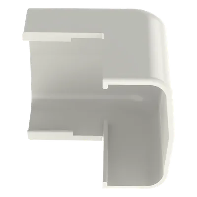 Esquinero Exterior / ABS / UL94V-0 FT4 / 90° / 0 a 50°C / Blanco Mate