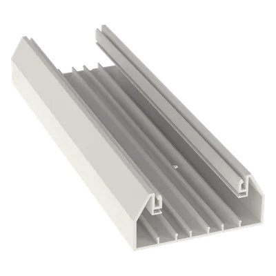 Base para Canaleta / PVC Rígido / 103.3 x 44.9 x 2400 mm / UL94V-0 / TIA/EIA / 600 VAC / 2.4 m (7.87 ft)