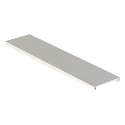 Cubierta para Canaleta / 70.1 x 9.1 x 2400 mm / PVC Rígido / UL94V-0 / Blanco Mate / NEMA T-70