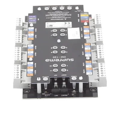 Módulo de Control de Elevadores / 12 Relés de Salida / Control hasta 192 Pisos / Comunicación RS-485 / 90 x 190 mm