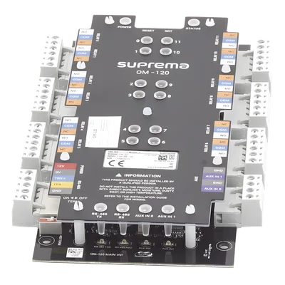 Módulo de Control de Elevadores / 12 Relés de Salida / Control hasta 192 Pisos / Comunicación RS-485 / 90 x 190 mm