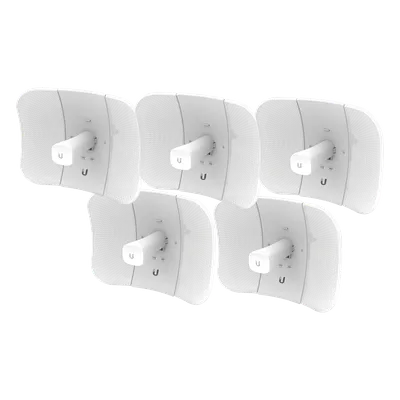Kit CPE airMAX AC / 5 GHz / 450 Mbps / Antena 23 dBi / 2x2 MIMO / 5 Unidades / 5150-5875 MHz