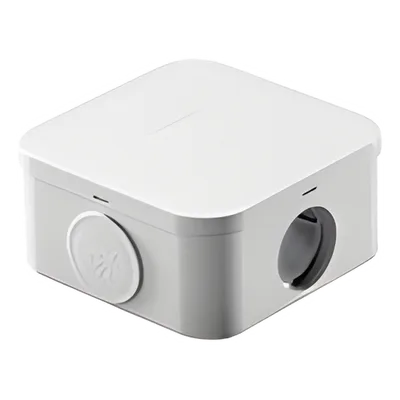 Caja de Derivación Estanca / PVC Auto-extinguible Libre de Halógenos / 4 Entradas / IP55 / 100x106x53 mm / Uso Exterior