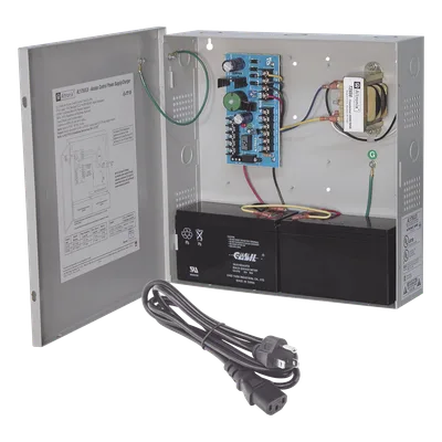 Fuente de poder / 12/24 Vcc / 1.75 A / 2 canales / 115 Vca / 0 a 49°C / 13 x 13.5 x 3.3 pulgadas