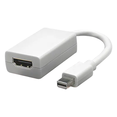 Adaptador Mini DisplayPort a HDMI / Soporta Resolución 1080p (Full HD)