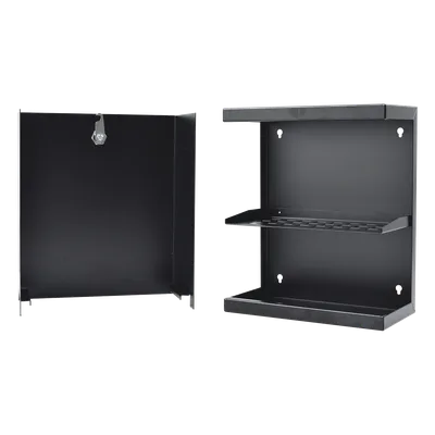 Gabinete de Consolidación / 24 Puertos Keystone / Montaje Pared o Techo Falso / Acero / 256 x 306 x 137 mm