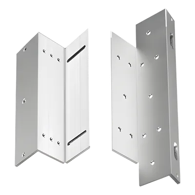Kit de Brackets de Montaje Z y L / Aluminio Reforzado / 182 x 40 x 24.3 mm / Para Chapa Magnética