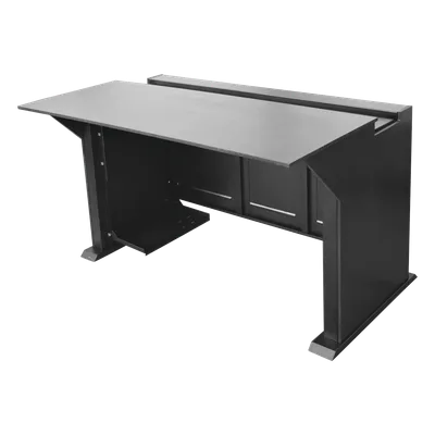 Estación de Monitoreo y Control / 8 Salidas de Corriente / Metal y Madera / 1310 x 764 x 801 mm (51.6 x 30.1 x 31.5 in)