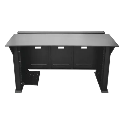 Estación de Monitoreo y Control / 8 Salidas de Corriente / Metal y Madera / 1310 x 764 x 801 mm (51.6 x 30.1 x 31.5 in)