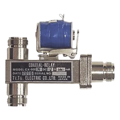Relevador Coaxial para Antena SPDT / 10-14 Vcc / 500 W @ 1 GHz / 2 GHz Máx. / 50 Ω / 3×N Hembra