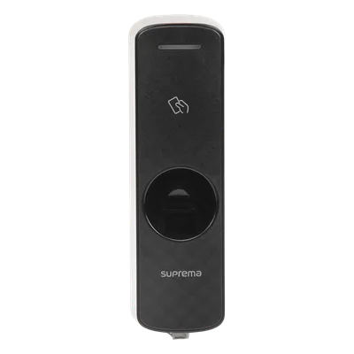 Lector de Control de Acceso Biométrico IP / Huella Dactilar / RFID Dual Frecuencia 125 kHz y 13.56 MHz / TCP/IP y RS-485 / CPU 1.0 GHz / Diseño Parteluz