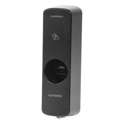 Lector de Control de Acceso Biométrico IP / Huella Dactilar / RFID Dual Frecuencia 125 kHz y 13.56 MHz / TCP/IP y RS-485 / CPU 1.0 GHz / Diseño Parteluz