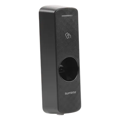 Lector de Control de Acceso Biométrico IP / Huella Dactilar / RFID Dual Frecuencia 125 kHz y 13.56 MHz / TCP/IP y RS-485 / CPU 1.0 GHz / Diseño Parteluz