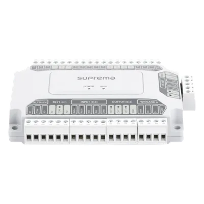 Módulo de Control de Acceso / 2 Interfaces Wiegand / 4 Relevadores Tipo C / 4 Entradas TTL y 4 Supervisadas / RS485