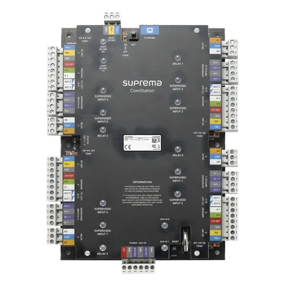 Panel de Control de Acceso / 500,000 Usuarios / 4 Puertas / 1,000,000 Plantillas Huella / TCP-IP / RS-485 OSDP v2 / Control de Elevadores