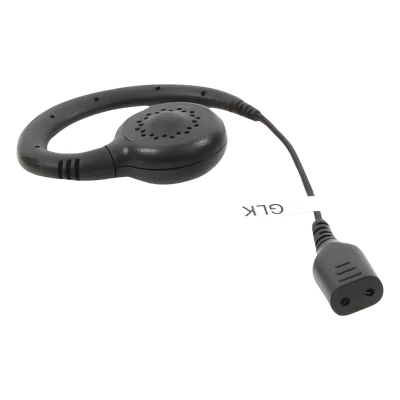 Auricular de Gancho / Altavoz Giratorio 360° / Cable de Fibra Trenzada / Conector SNAP / Compatible con Micrófono de Solapa Serie SNAP