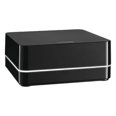 Puente de conexión a la nube / App Lutron Connect iOS y Android / Apple HomeKit hasta 99 zonas / Alexa y Sonos / Ethernet / RadioRA 2 y HomeWorks QS