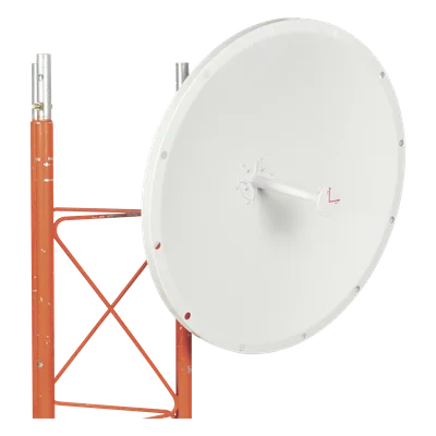 Antena Direccional / Rango Extendido 4.8 - 6.5 GHz / 28 dBi / Haz 7° / Polaridad Dual ±45° y V/H / Resistencia 200 km/h