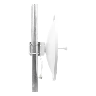 Antena Direccional / Rango Extendido 4.8 - 6.5 GHz / 28 dBi / Haz 7° / Polaridad Dual ±45° y V/H / Resistencia 200 km/h