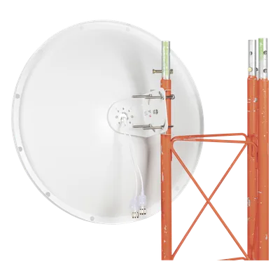 Antena Direccional / Rango Extendido 4.8 - 6.5 GHz / 28 dBi / Haz 7° / Polaridad Dual ±45° y V/H / Resistencia 200 km/h