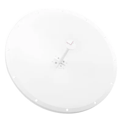 Antena Direccional / 4.8 - 6.5 GHz / 28 dBi / Alcance 20 km (12.4 mi) / Polarización Dual / Viento 200 km/h (124.3 mph)