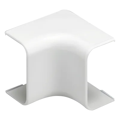 Esquinero interior / Canaleta LD5 / ABS / Blanco mate / UL94V-0 FT4 / 90° / 0°C a 50°C