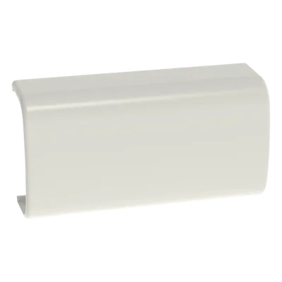 Unión Recta para Canaleta / Diseño Bisagra Monopieza / ABS UL94V-0 / Blanco Mate / 180º / 0 a 50ºC