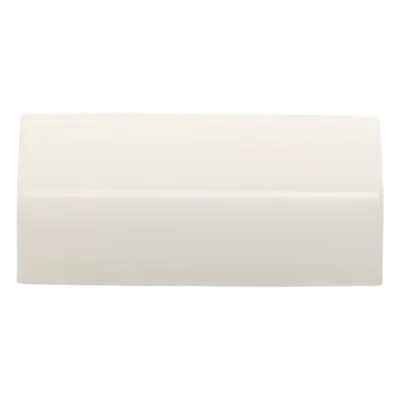 Unión Recta para Canaleta / Diseño Bisagra Monopieza / ABS UL94V-0 / Blanco Mate / 180º / 0 a 50ºC