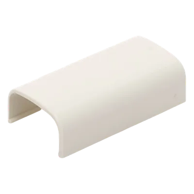 Unión Recta para Canaleta / Diseño Bisagra Monopieza / ABS UL94V-0 / Blanco Mate / 180º / 0 a 50ºC