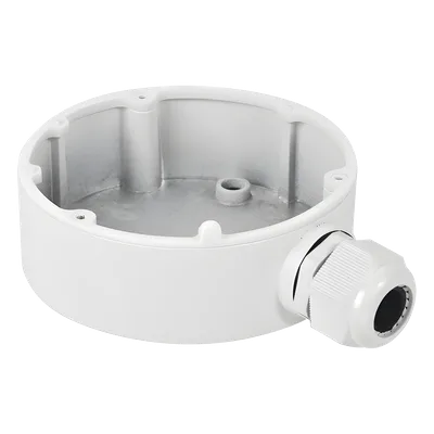 Caja de Conexiones para Mini Domo / Exterior IP66 / Aleación de Aluminio / Carga 4.5 kg / Ø137 x 42 mm