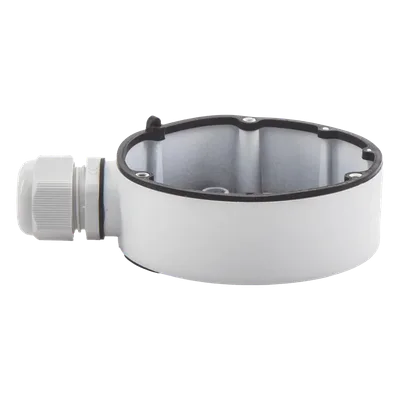 Caja de Conexiones para Mini Domo / Exterior IP66 / Aleación de Aluminio / Carga 4.5 kg / Ø137 x 42 mm