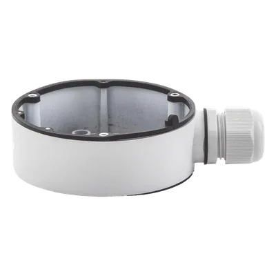 Caja de Conexiones para Mini Domo / Exterior IP66 / Aleación de Aluminio / Carga 4.5 kg / Ø137 x 42 mm