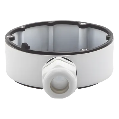 Caja de Conexiones para Mini Domo / Exterior IP66 / Aleación de Aluminio / Carga 4.5 kg / Ø137 x 42 mm