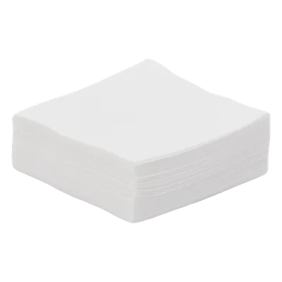Toallas de Limpieza de Fibra Óptica / 4 x 4 pulgadas (101.6 x 101.6 mm) / Sin Pelusas / 100 Piezas / Uso Profesional