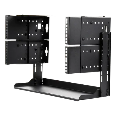 Rack Abierto de Pared / 19 Pulgadas / 5 Unidades de Rack / Profundidad Ajustable 8 a 12 Pulgadas (203.2 a 304.8 mm) / Carga Máxima 36 kg