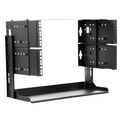 Rack Abierto de Pared / 19 Pulgadas / 5 Unidades de Rack / Profundidad Ajustable 8 a 12 Pulgadas (203.2 a 304.8 mm) / Carga Máxima 36 kg