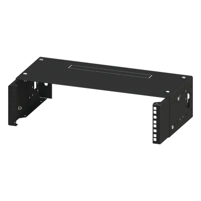 Rack Abierto de Pared / 19in / 2.5 UR / Profundidad Ajustable 8 a 12 in (20.3 a 30.5 cm) / Acero Electroestático