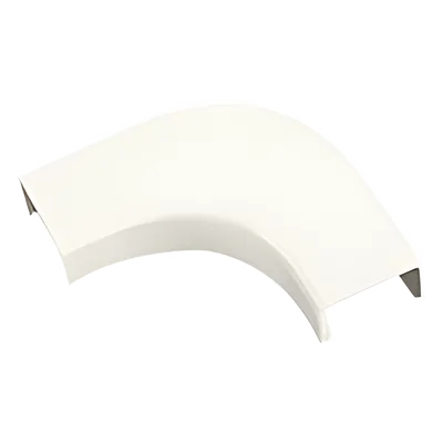 Curva de radio controlado / Canaleta LD5 / ABS UL94V-0 FT4 / Blanco mate / 0 a 50°C