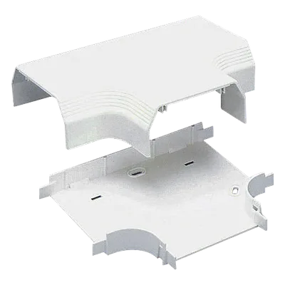 Accesorio en T para Canaleta / PVC Rígido / UL94V-0 / Radio de Curvatura 1 in / TIA/EIA / Aplicaciones Múltiples