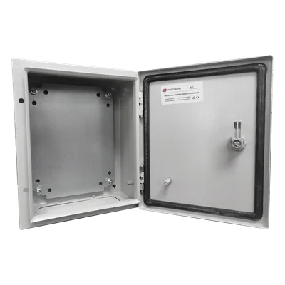 Gabinete de Acero IP66 / IK10 / 250 x 300 x 150 mm / Carga 30 kg / Placa Montaje 200 x 265 mm / Cerradura con Llave
