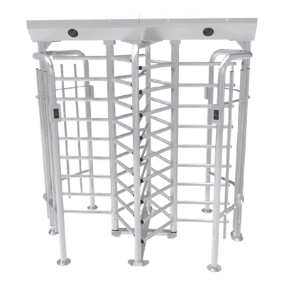 Torniquete Doble de Cuerpo Completo / 25 personas/min / IP54 / Acero Inoxidable SUS304 / Interior-Exterior / 1.90 pies de ancho de carril