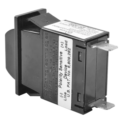 Breaker Magnético-Hidráulico / 25 A / 80 VCC / Capacidad de Interrupción 600 A / 1 Polo / Diseño Compacto