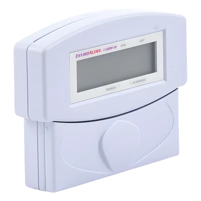 Detector de temperatura y humedad / 2 zonas / LCD / 2 relés NA/NC / -50°C a 150°C / 6 x 4.75 x 1.25 in