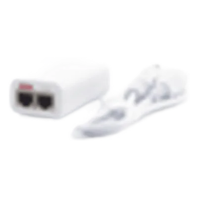 Adaptador POE Ubiquiti (48 VDC, 0.32 A) puerto Gigabit, ideal para equipos UniFi