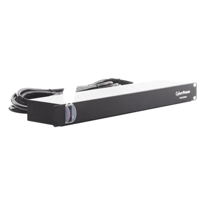 PDU Básico Rack / 10 Salidas NEMA 5-15R / 15 Amp / 120 Vca / 1U / Cable 4.5 m (14.8 ft)