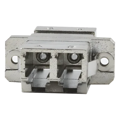 Acoplador de Fibra Óptica / Duplex LC/PC a LC/PC / Multimodo / Carcasa Metálica / ANSI/TIA/EIA-568-C3