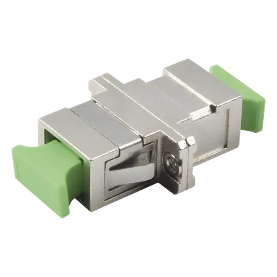 Módulo Acoplador de Fibra Óptica / SC/APC a SC/APC / Monomodo / Simplex / Diseño Pasivo