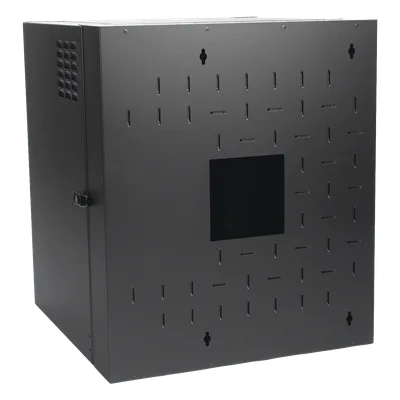 Gabinete de Montaje en Pared / 18U / 737 mm (29 in) Ancho / 762 mm (30 in) Profundidad / Puerta Sólida Frontal / Paneles Laterales Ventilados / IP20 / NEMA Type 1